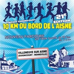 10km du bord de l'Aisne