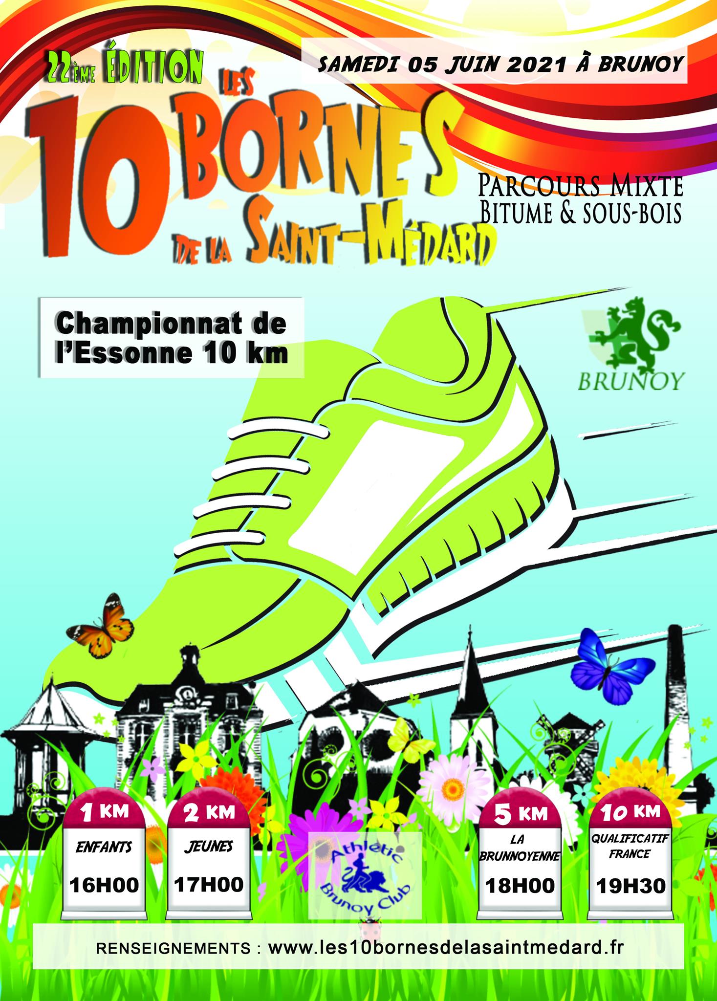 Les dix bornes de la Saint Médard – Brunoy Les dix bornes de la Saint Médard - Brunoy