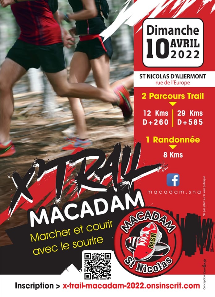 X trail macadam X trail macadam
