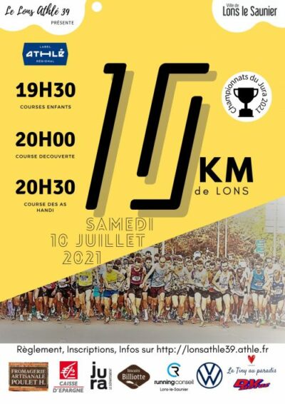 10 km de Lons le Saunier