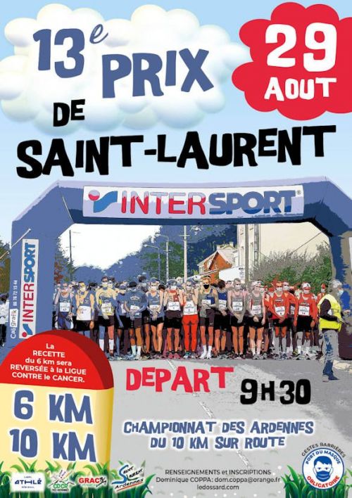 Course pedestre de Saint Laurent Course pedestre de Saint Laurent