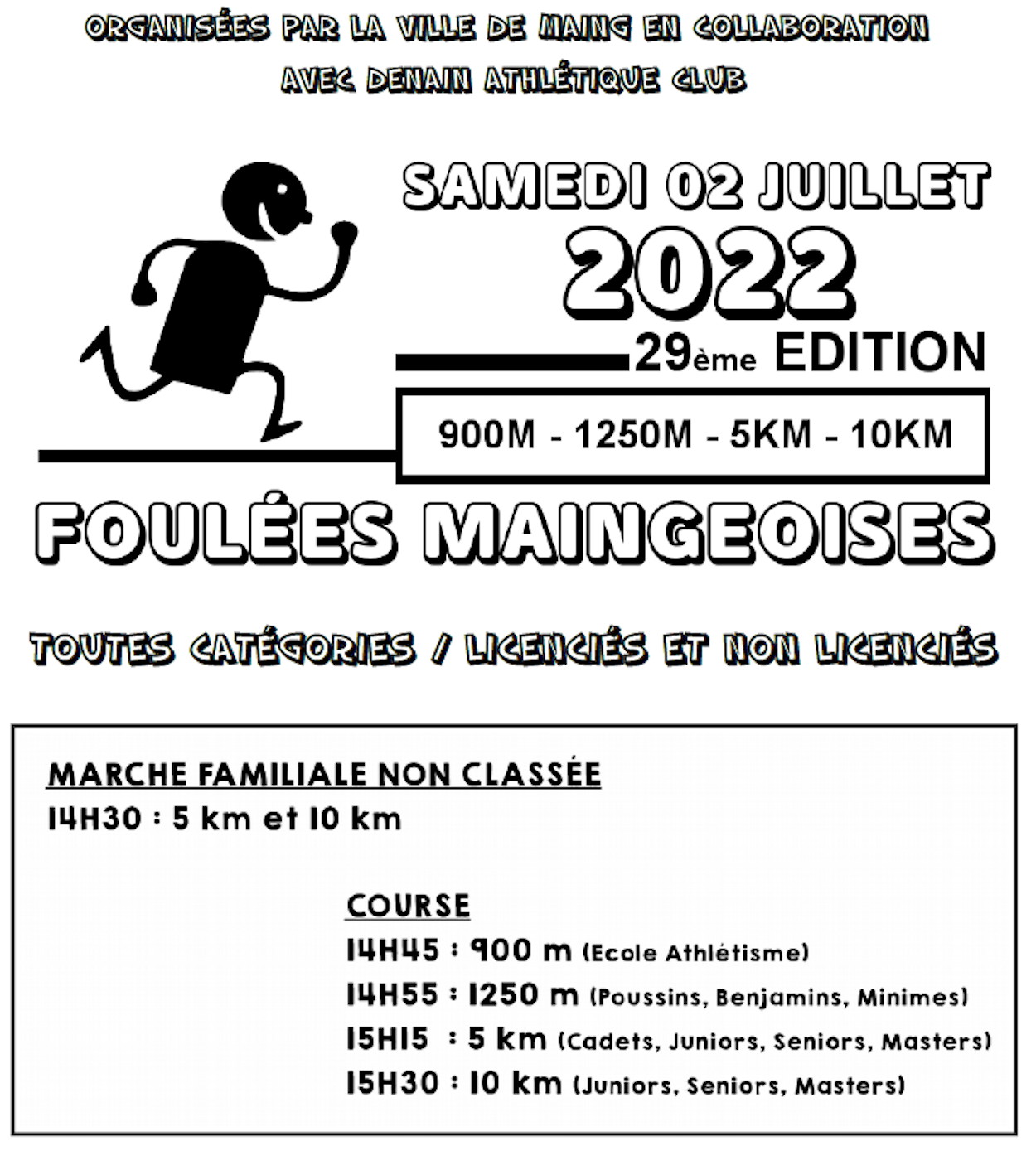 Foulées Maingeoises Foulées Maingeoises