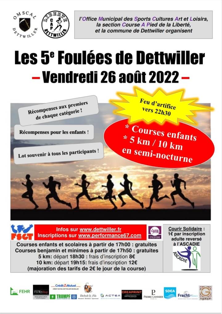 Les Foulées de Dettwiller Les Foulées de Dettwiller