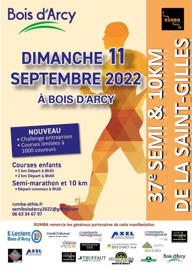 Semi et 10 km de bois d’Arcy Semi et 10 km de bois d'Arcy