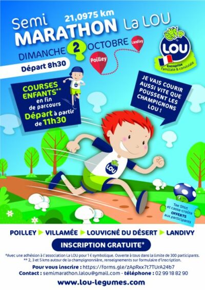La Lou - semi-marathon entre Poilley et Landivy