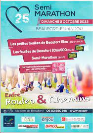 Semi marathon Beaufort en Anjou
