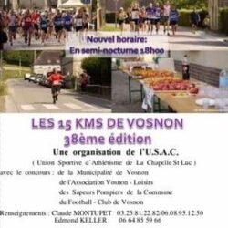 Les 15 km de Vosnon