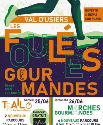 Les monts d'Usiers - Foulées Gourmandes