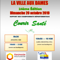 Courir sante - La ville aux Dames