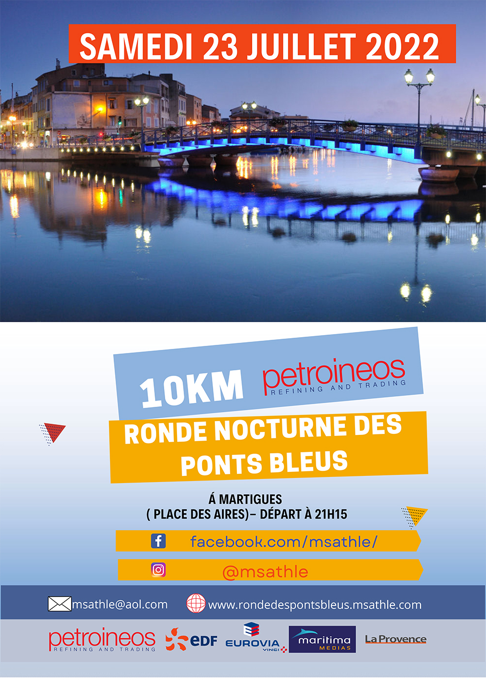 Ronde nocturne des Ponts Bleus Ronde nocturne des Ponts Bleus