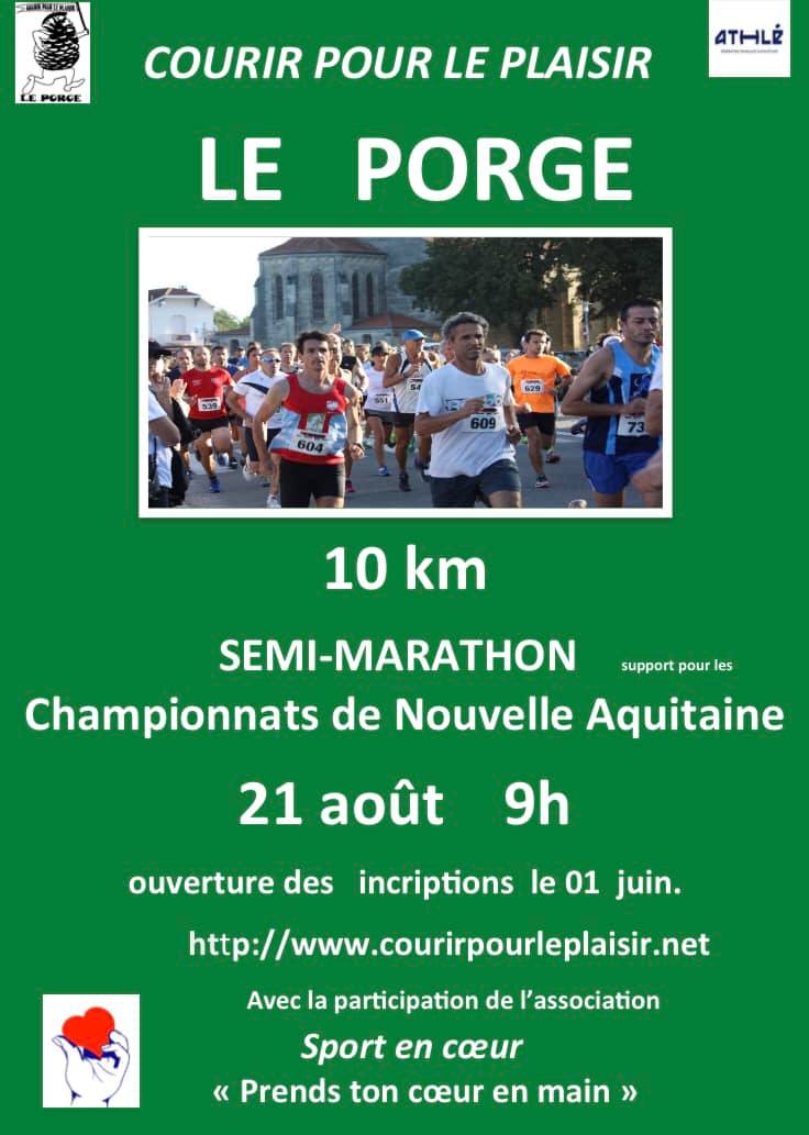 Semi et 10 km Le Porge Semi et 10 km Le Porge