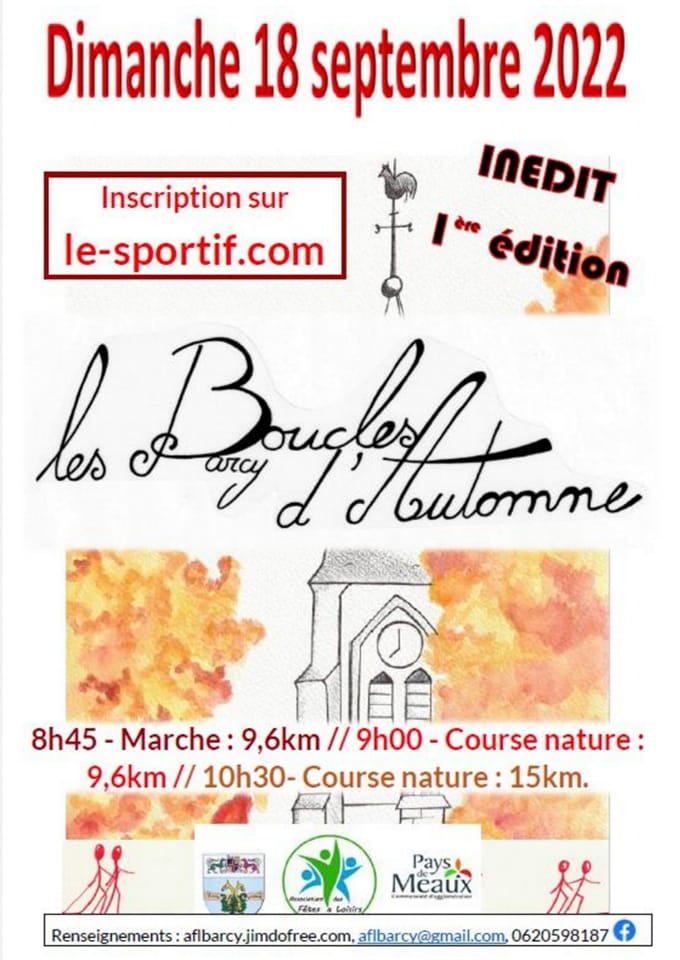 Les boucles d’Automne – Barcy Les boucles d'Automne - Barcy