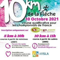 10 km de la Flèche