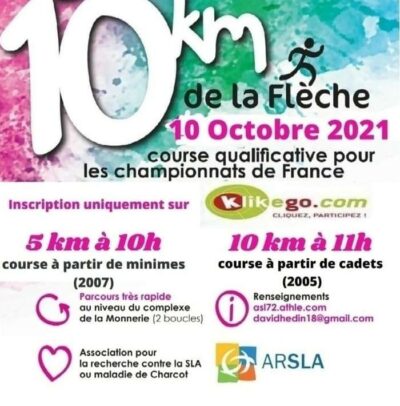 10 km de la Flèche