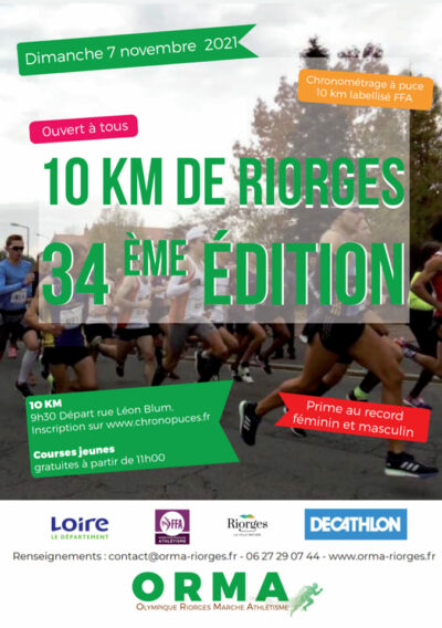 10 km de Riorges