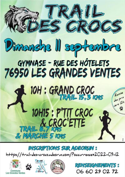 Trail des Crocs - les grandes ventes