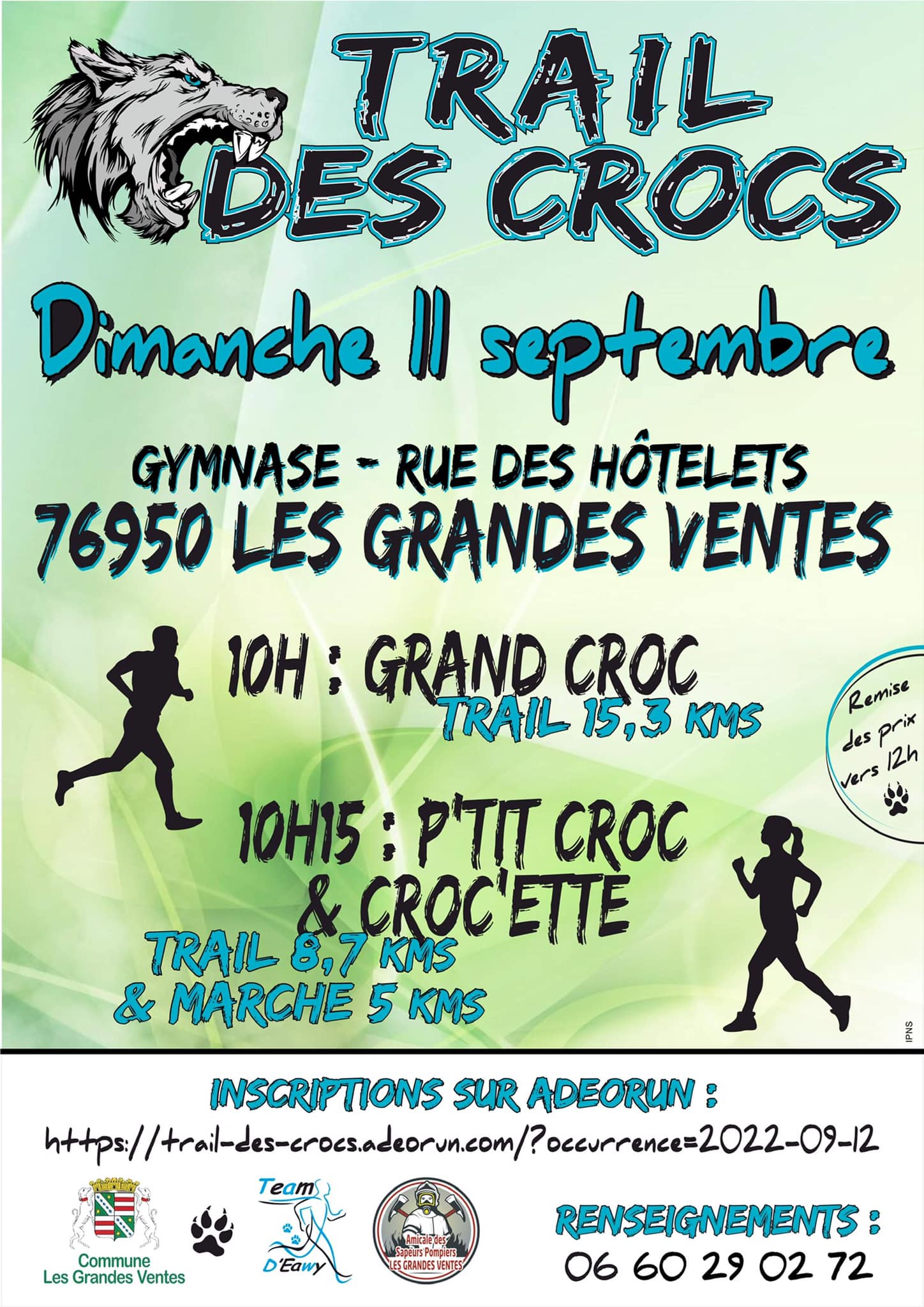 Trail des Crocs - les grandes ventes