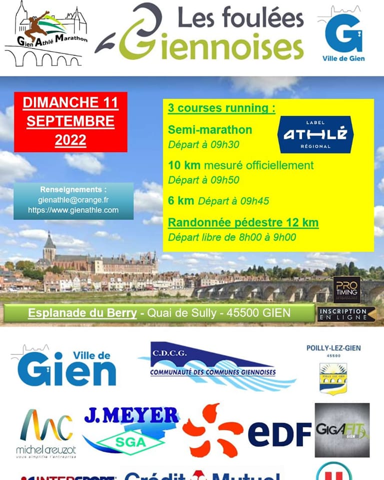 Semi-marathon de Gien Semi-marathon de Gien
