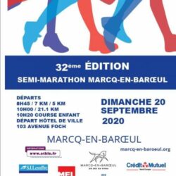 Semi marathon de Marcq en Baroeul
