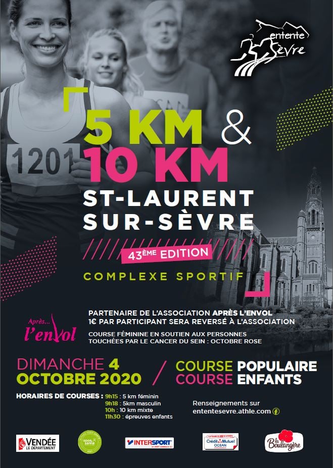 10 km Saint Laurent sur Sèvre 10 km Saint Laurent sur Sèvre