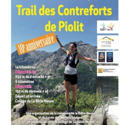 Trail des contreforts de Piolit