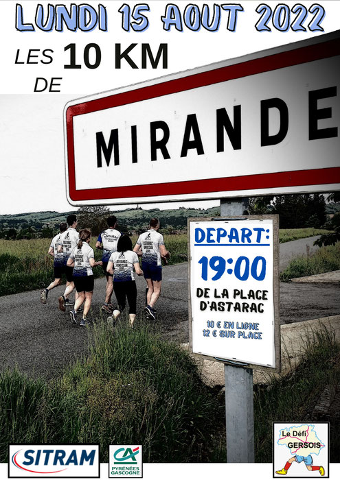Les 10 kms de Mirande Les 10 kms de Mirande