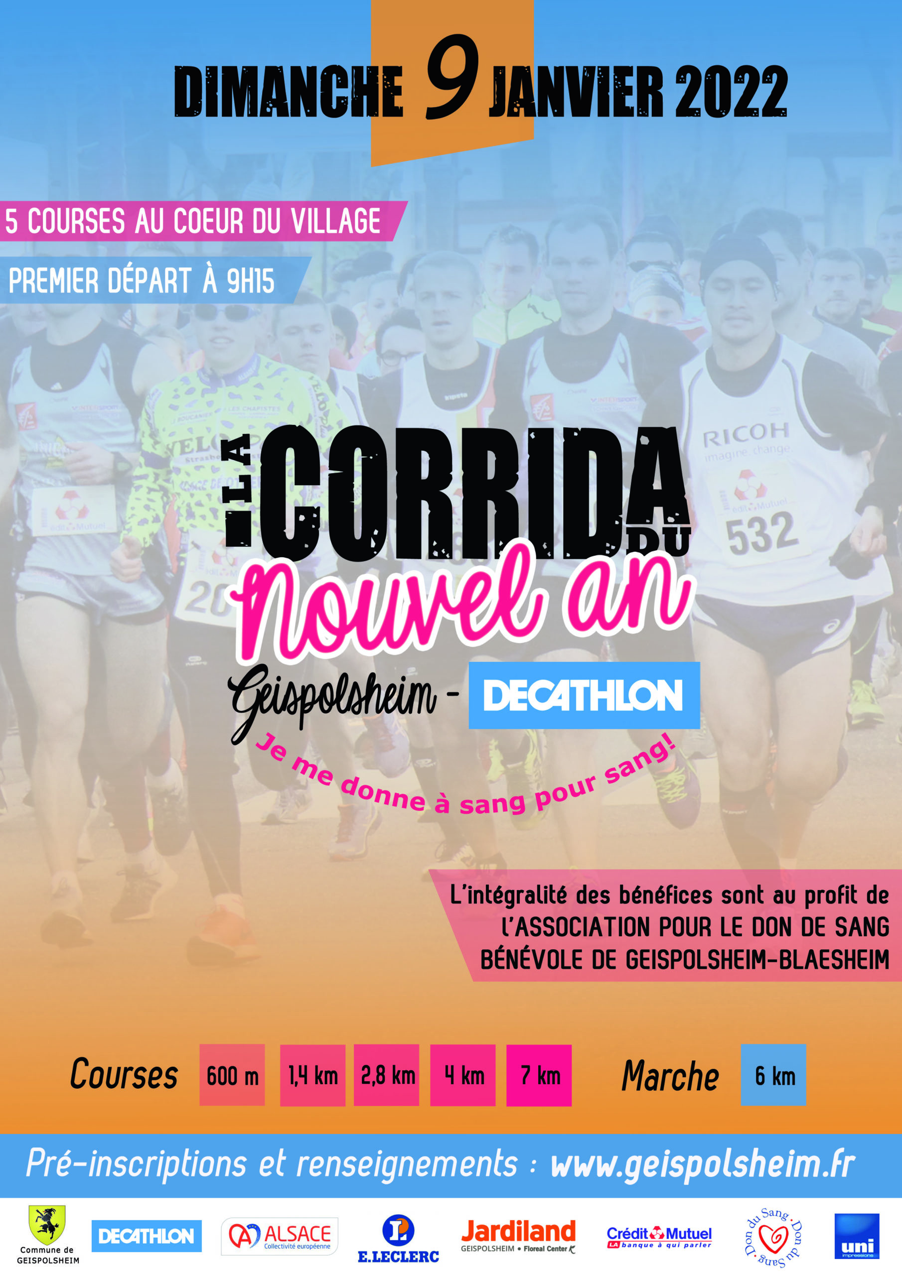 Corrida du nouvel an de Geispolsheim Corrida du nouvel an de Geispolsheim