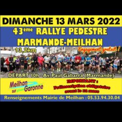 Rallye pedestre Marmande Meilhan