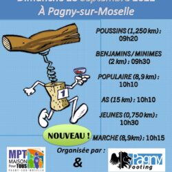 course des vendanges - Pagny sur Moselle