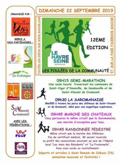 Foulées de la communauté - Saint Romain de Colbosc