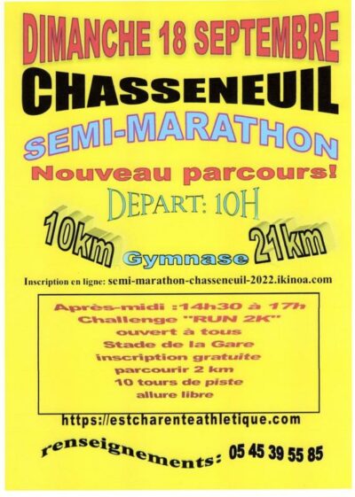 Semi marathon de Chasseneuil