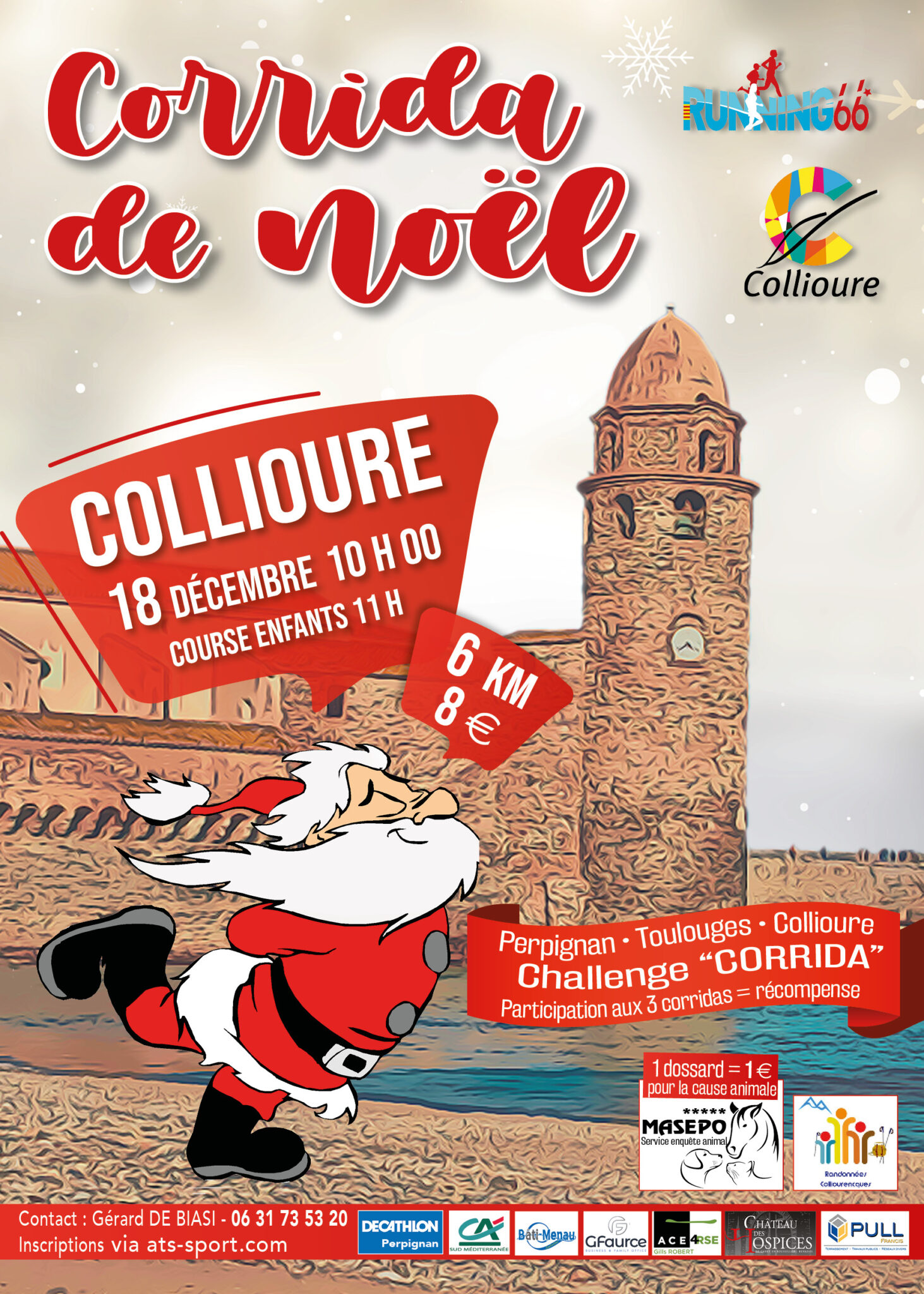Corrida de Noël Collioure 2022 TrouveTaSortie