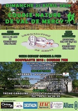 Course Val de Mercy 2024 – Infos, Inscriptions, Résultats, Trace