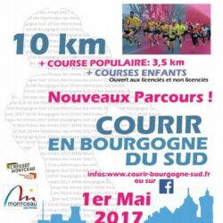 Courir en Bourgogne du Sud