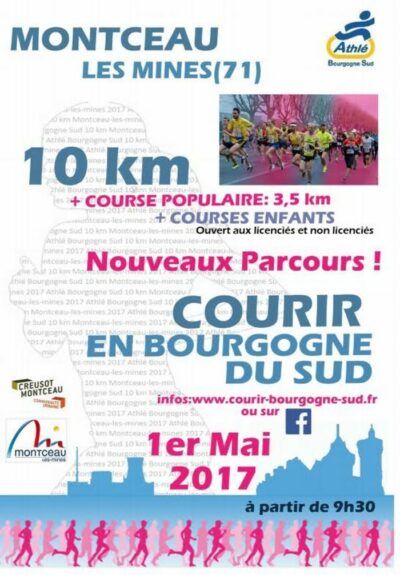 Courir en Bourgogne du Sud