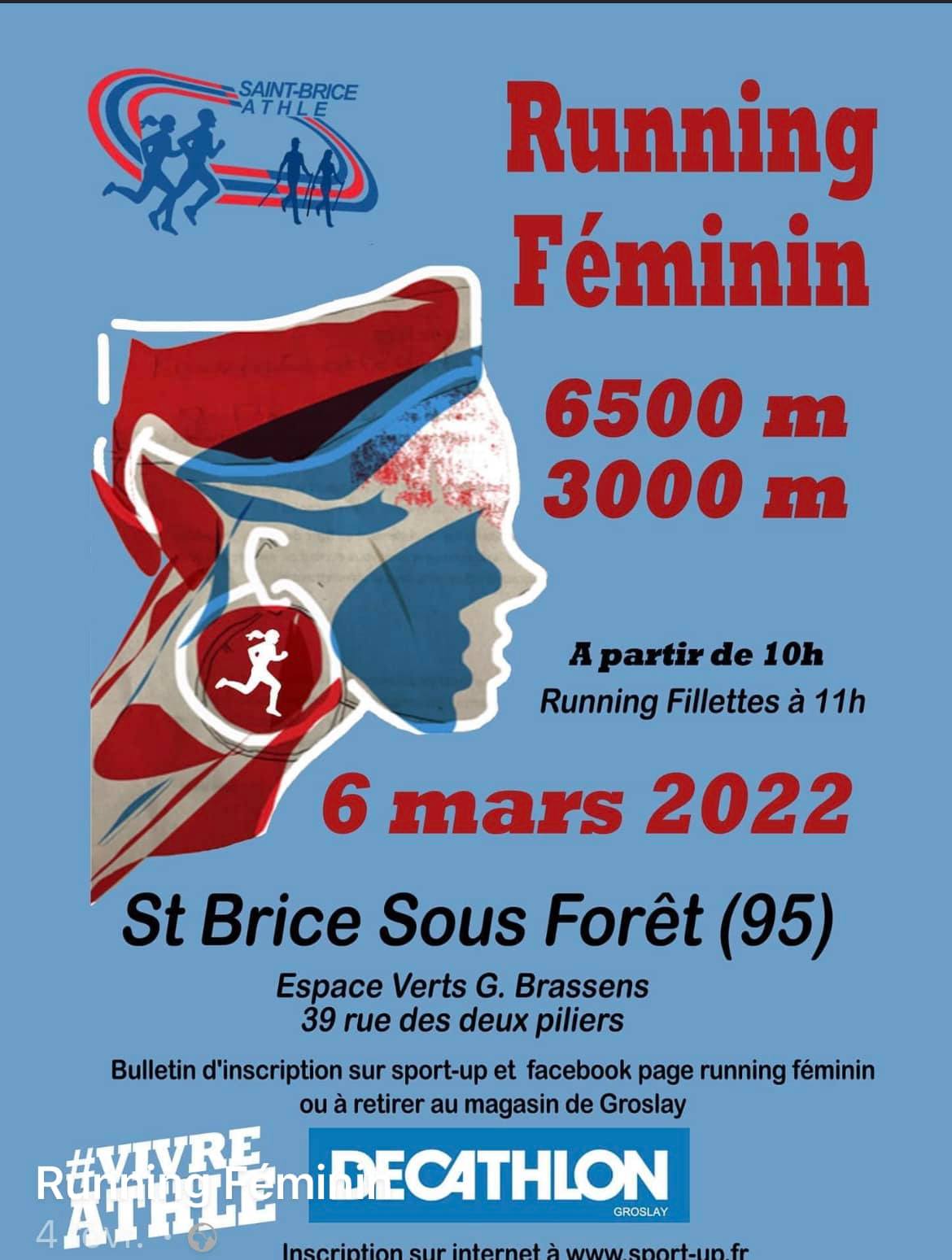 Running féminin Saint Brice sous Foret Running féminin Saint Brice sous Foret