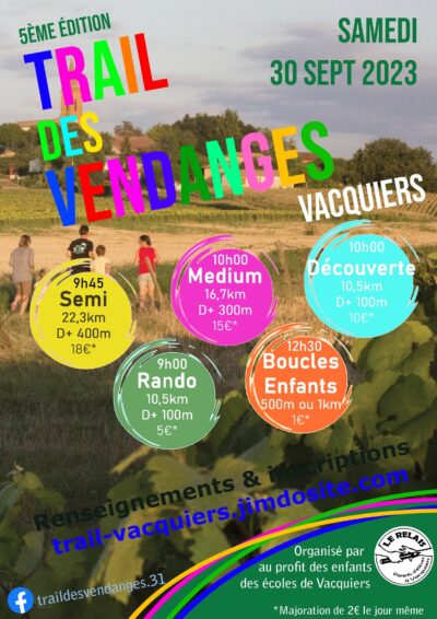 Trail des Vendanges - Vacquiers