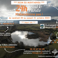 24h trail et rando - n'abandonne pas