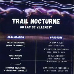 Trail du lac de villerest