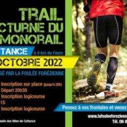 Trail nocturne du Monorail