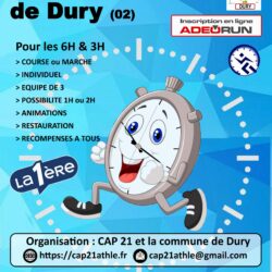 6h et 3h de Dury