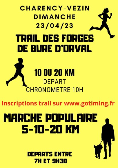 Trail des Forges de Bure d’Orval Trail des Forges de Bure d'Orval