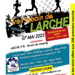 Trail urbain de Larche