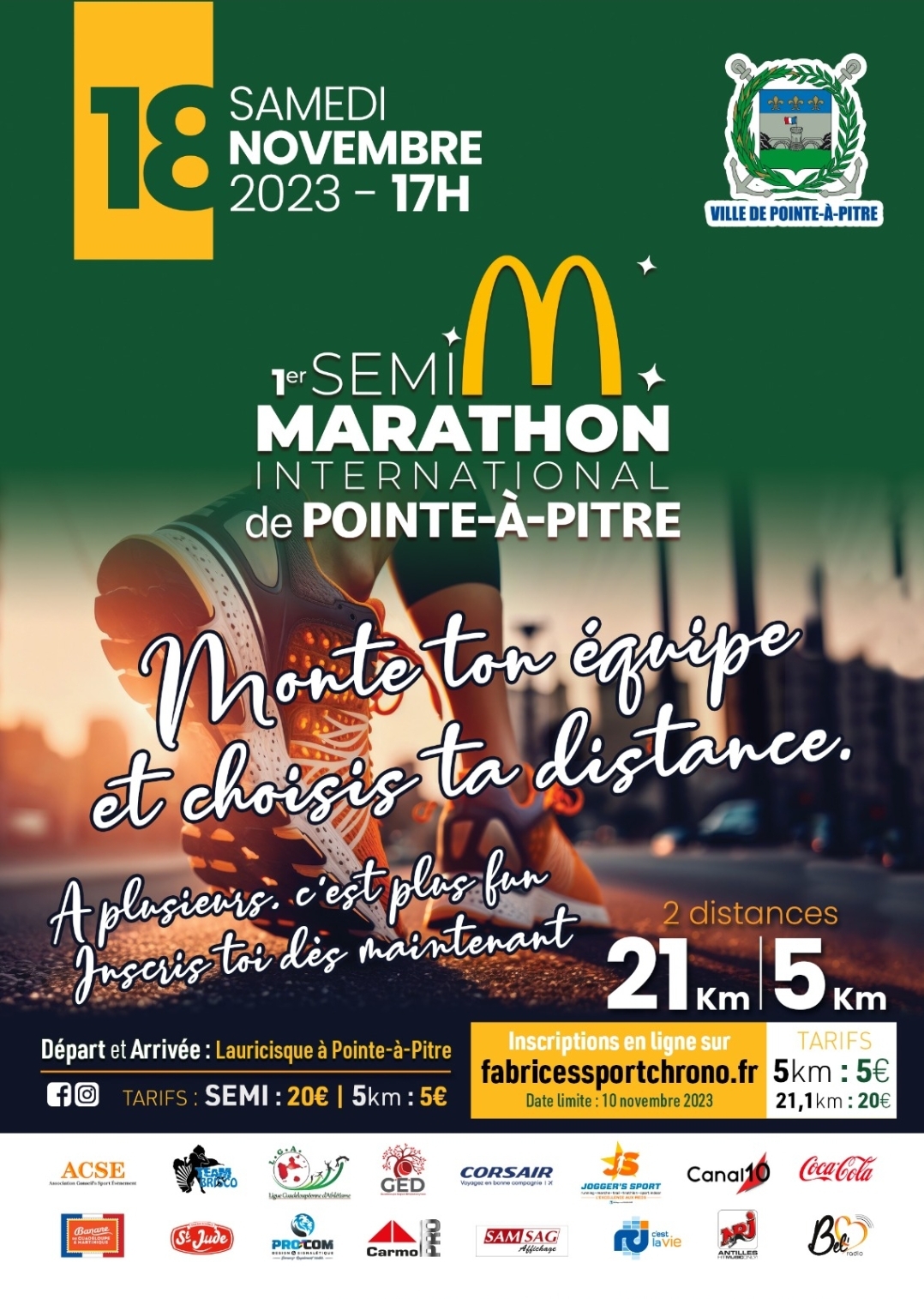 Semi marathon de Pointe à Pitre Semi marathon de Pointe à Pitre
