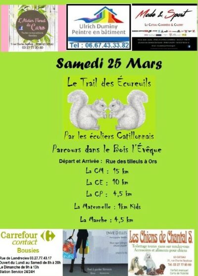 Trail des Ecureuils - Ors