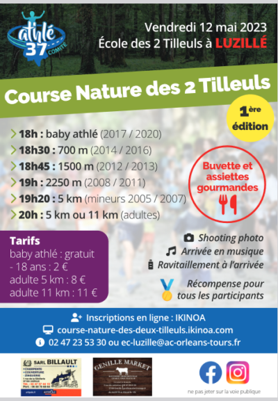 Course nature des 2 Tilleuls