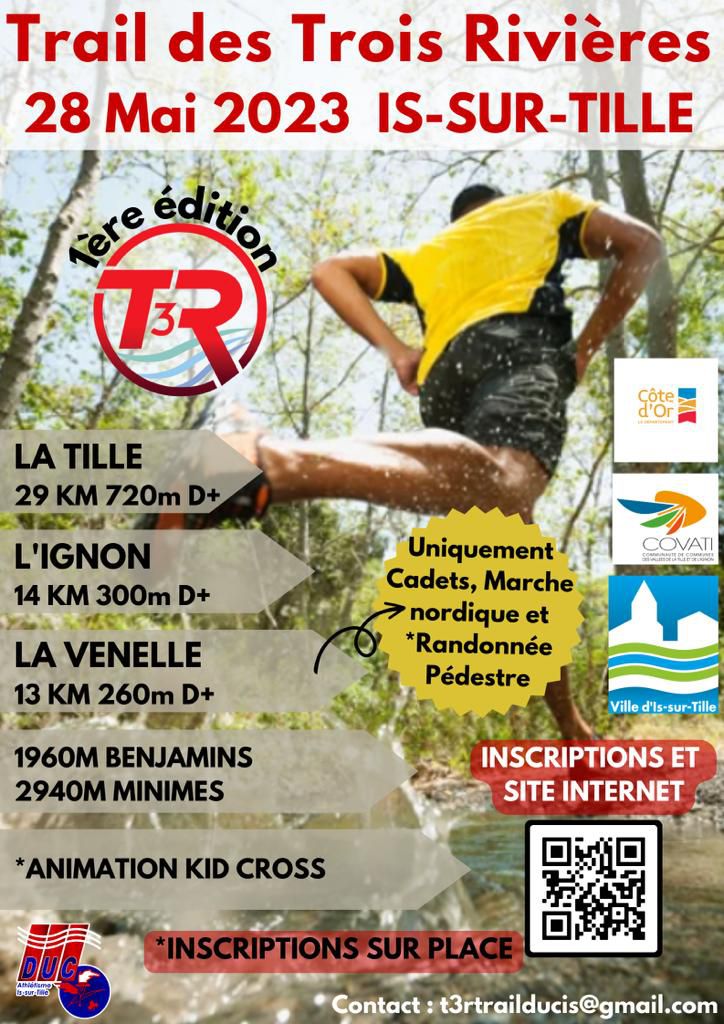 Trail des 3 Rivières - Is sur tille