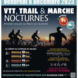 Trail nocturnes - Soliers