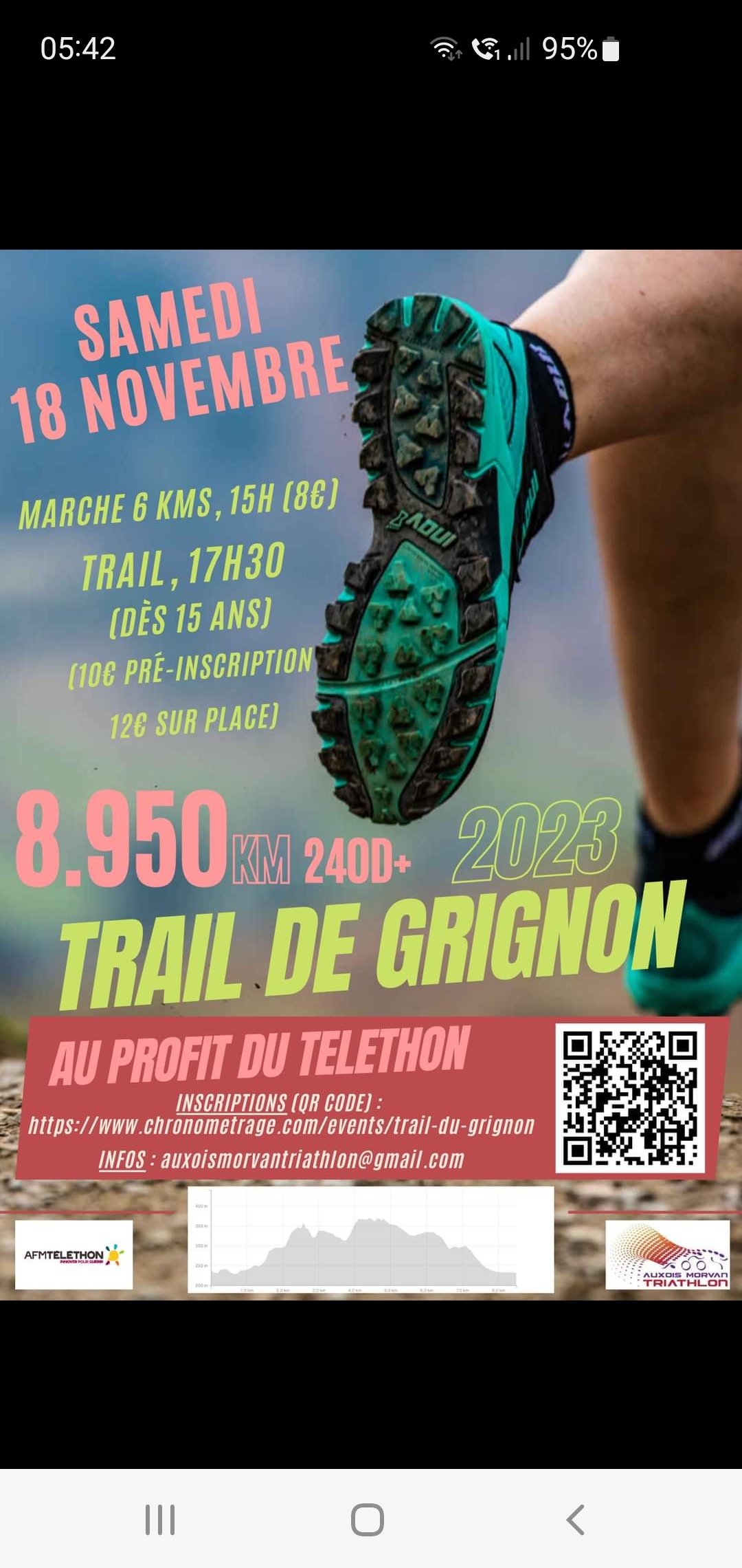 Trail du Telethon – Grignon Trail du Telethon - Grignon