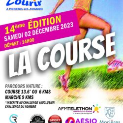 La course - Morieres les avignon